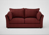 Tailor 3 Seater Sofa Capelo Linen-Cotton Etruscan Red / Black