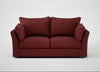 Tailor 3 Seater Sofa Capelo Linen-Cotton Etruscan Red / Natural