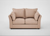 Tailor 2 Seater Sofa Capelo Linen-Cotton Rosedale / Black