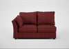 Tailor Medium Left Hand Facing Corner Unit Capelo Linen-Cotton Etruscan Red / Black