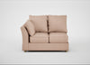 Tailor Double Left Hand Facing Corner Unit Capelo Linen-Cotton Rosedale / Natural