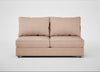 Tailor Large Armless Unit Capelo Linen-Cotton Rosedale / Natural
