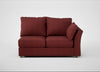 Tailor Medium Right Hand Facing Corner Unit Capelo Linen-Cotton Etruscan Red / Natural