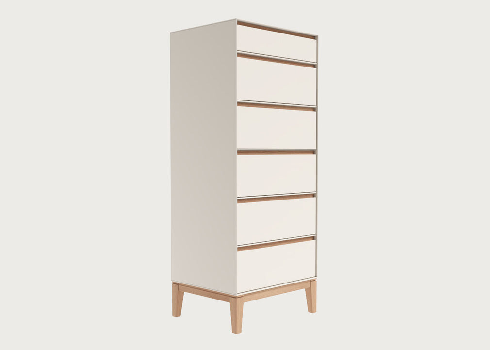 Lars Tallboy 6 Drawer Dresser