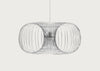 Coil Pendant Light Silver
