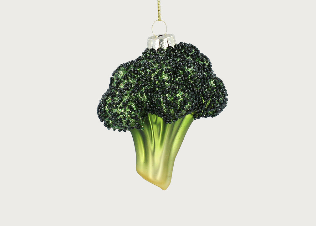 Glass Broccoli Stem Decoration