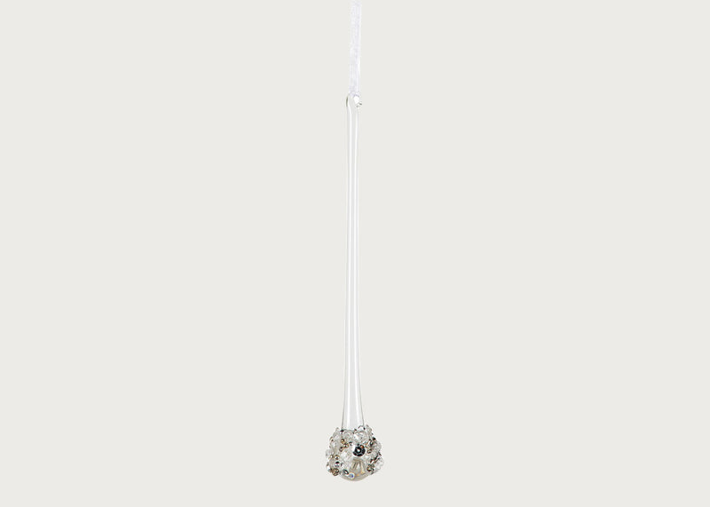 Glass Treasure Drop Bauble 20cm