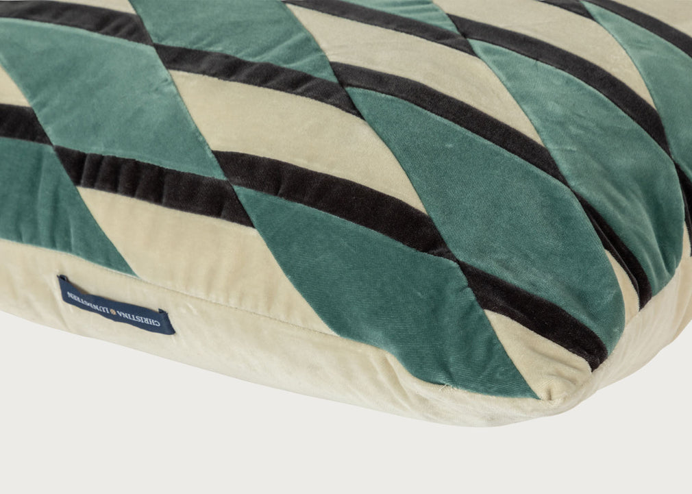 Christina Lundsteen Layla Cushion Pale Blue 50 x 60cm