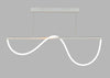 Wave LED Long Pendant Light