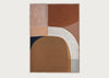 Painted Shapes 01 Print by Berit Mogensen Lopez 50 x 70cm