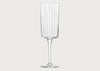 Gio Line Champagne Flute Set of 4 Clear