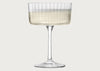 Gio Line Champagne/Cocktail Set of 4 Clear