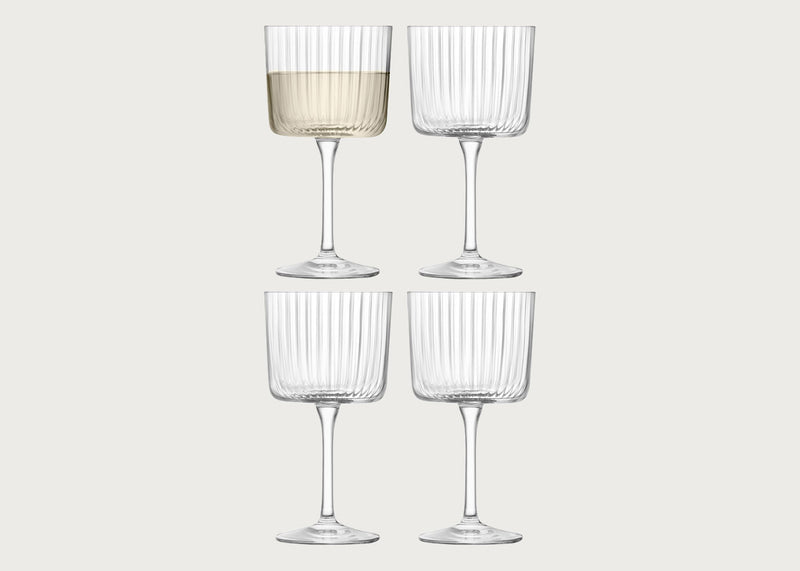 Gio Line Wine Glass Set of 4 Clear