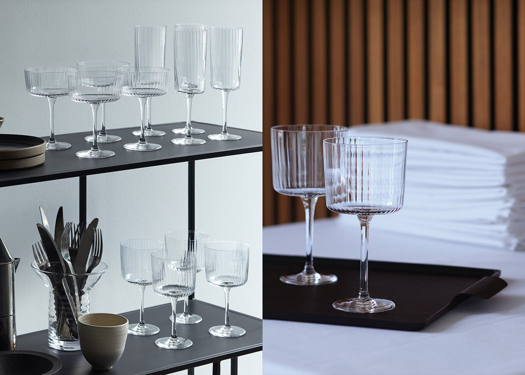 Gio Line Wine Glass Set of 4 Clear