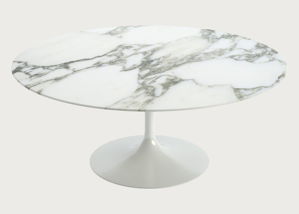 Saarinen Coffee Table with White Base