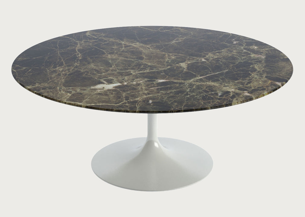 Saarinen Coffee Table with White Base