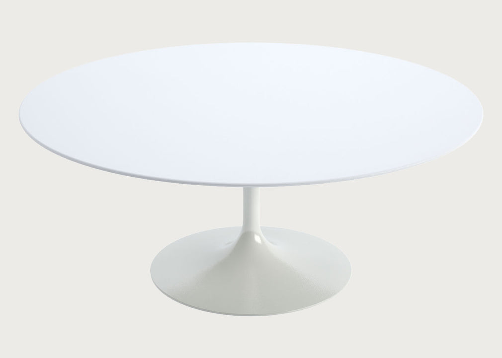 Saarinen Coffee Table with White Base