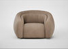 Flora Loveseat Heritage Leather Camel 2015