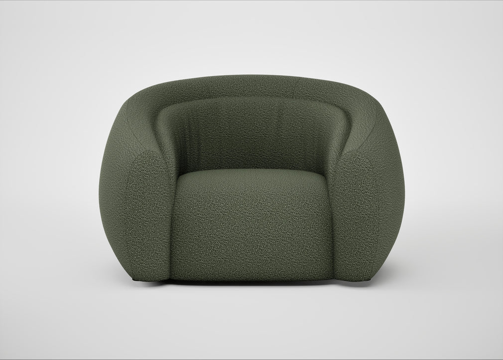 Flora Loveseat Loop Boucle Forest