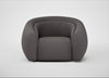 Flora Loveseat Loop Boucle Granite