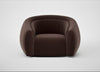 Flora Loveseat Nobilis Velvet Espresso