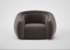 Flora Loveseat Nobilis Velvet Sable