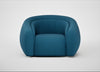 Flora Loveseat St Moritz Wool Blue
