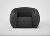 Flora Loveseat St Moritz Wool Grey