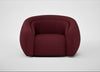 Flora Loveseat St Moritz Wool Red