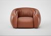 Flora Loveseat Leather Stonewash Light Brown 274