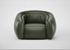 Flora Loveseat Leather Stonewash Vintage Green 278
