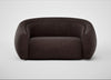Flora 2 Seater Sofa Heritage Leather Dark Walnut 2069