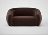 Flora 2 Seater Sofa Nobilis Velvet Espresso