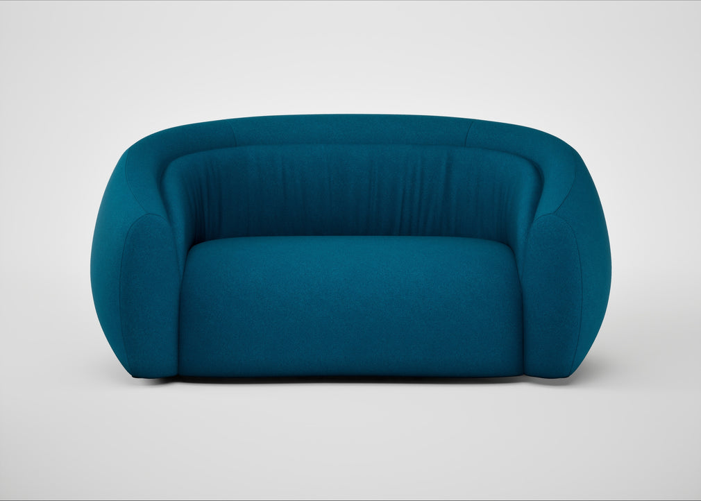 Flora 2 Seater Sofa St Moritz Wool Teal