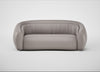 Flora 3 Seater Sofa Daino Leather Elephant