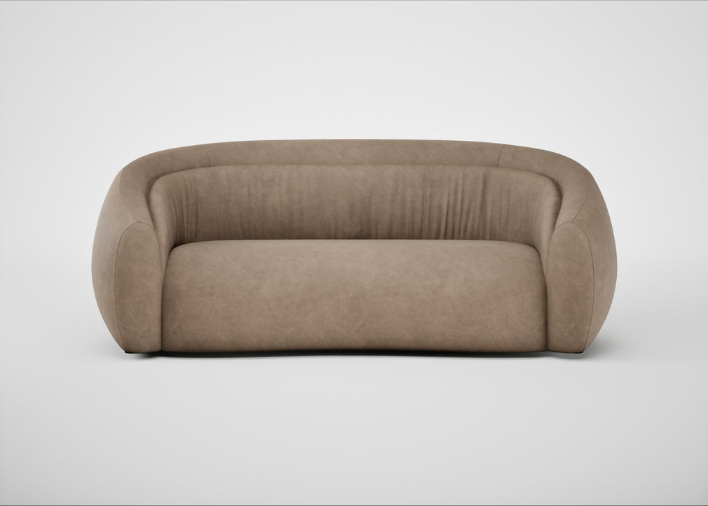 Flora 3 Seater Sofa Heritage Leather Camel 2015