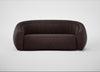 Flora 3 Seater Sofa Heritage Leather Dark Walnut 2069