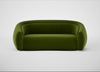 Flora 3 Seater Sofa Nobilis Velvet Leaf