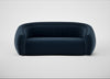 Flora 3 Seater Sofa Nobilis Velvet Night