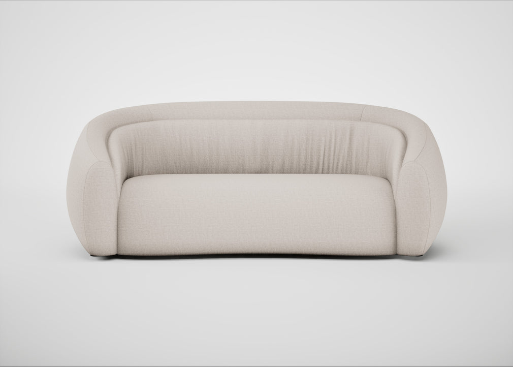 Flora 3 Seater Sofa Siena Cotton Natural