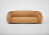 Flora 4 Seater Sofa Daino Leather Parchment