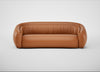 Flora 4 Seater Sofa Daino Leather Treacle