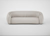 Flora 4 Seater Sofa Linea Leather White 634