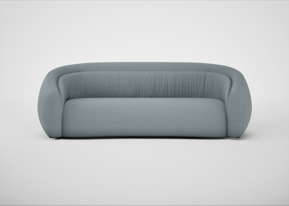 Flora 4 Seater Sofa Loop Boucle Sky