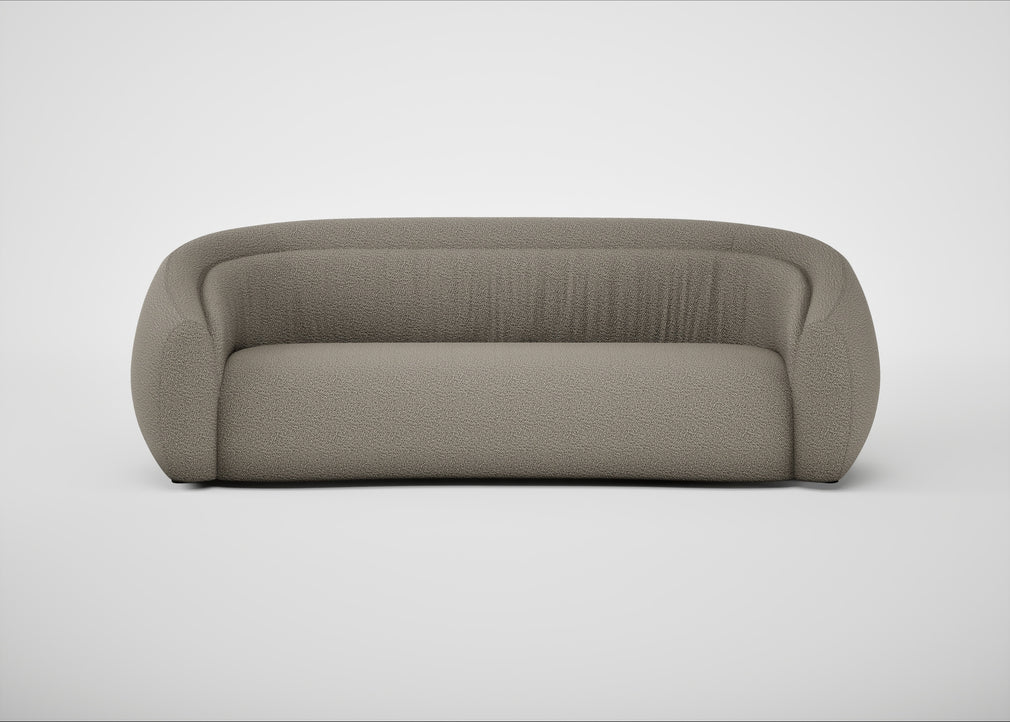 Flora 4 Seater Sofa Loop Boucle Taupe