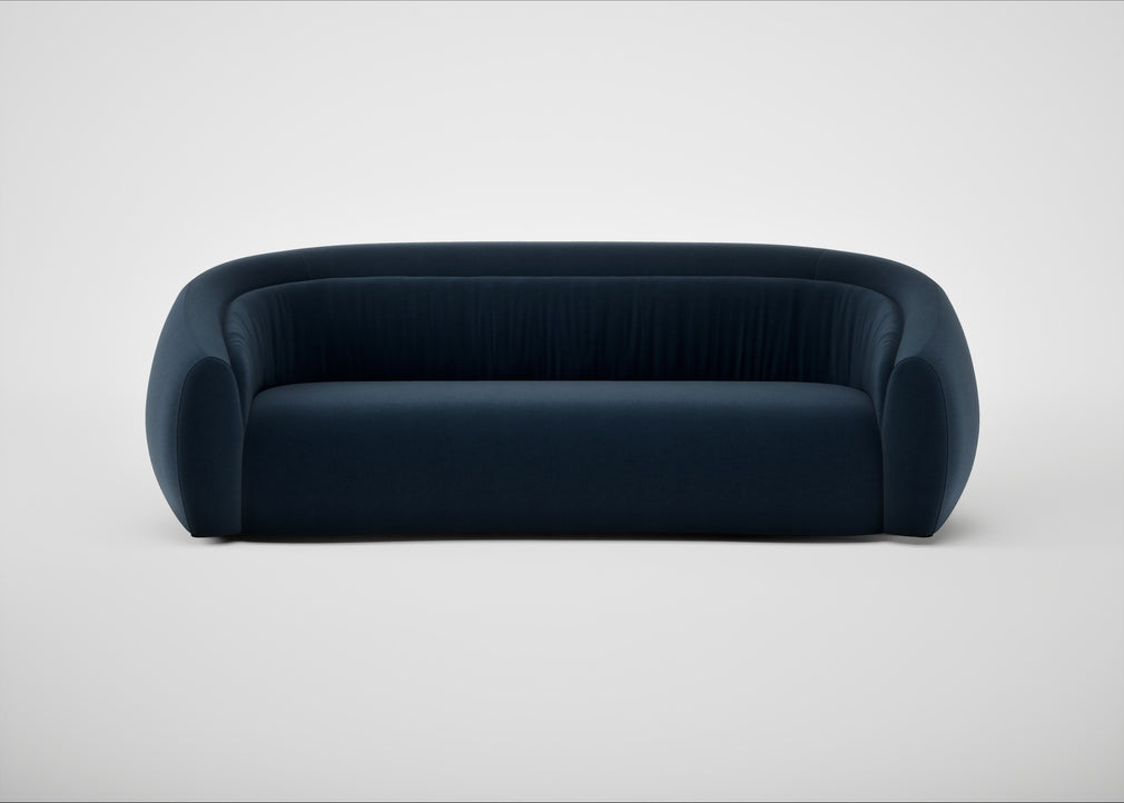 Flora 4 Seater Sofa Nobilis Velvet Night