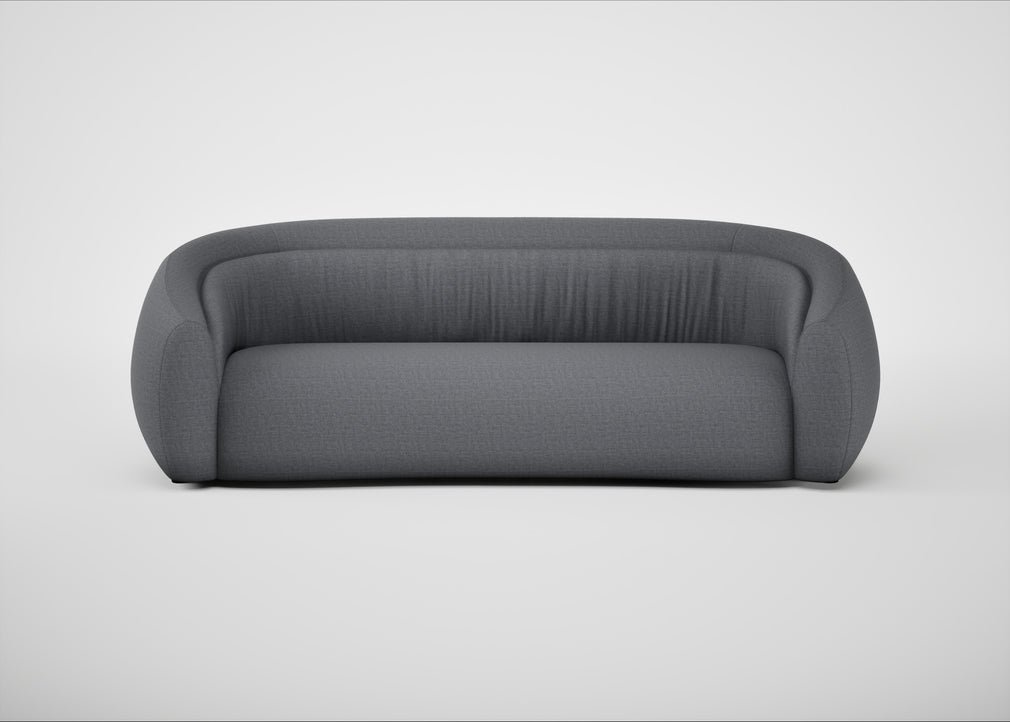 Flora 4 Seater Sofa Siena Cotton Shale Grey