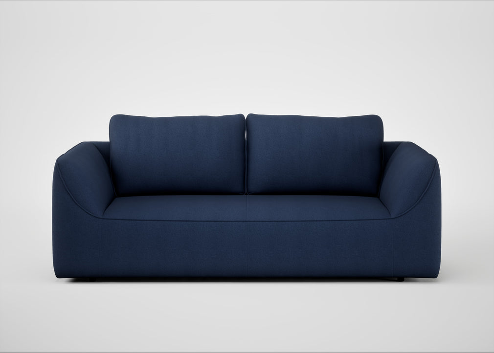 Morven 3 Seater Sofa Capelo Linen-Cotton Inkspot
