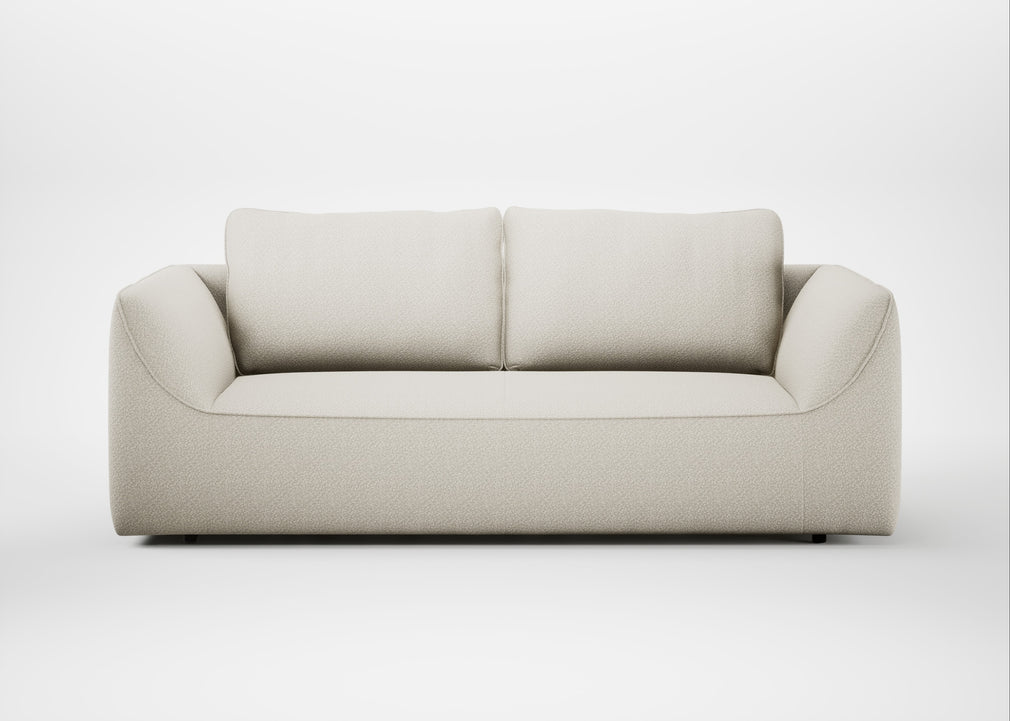 Morven 3 Seater Sofa Chunky Boucle Ecru