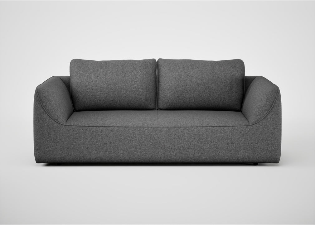 Morven 3 Seater Sofa Melton Wool Shale